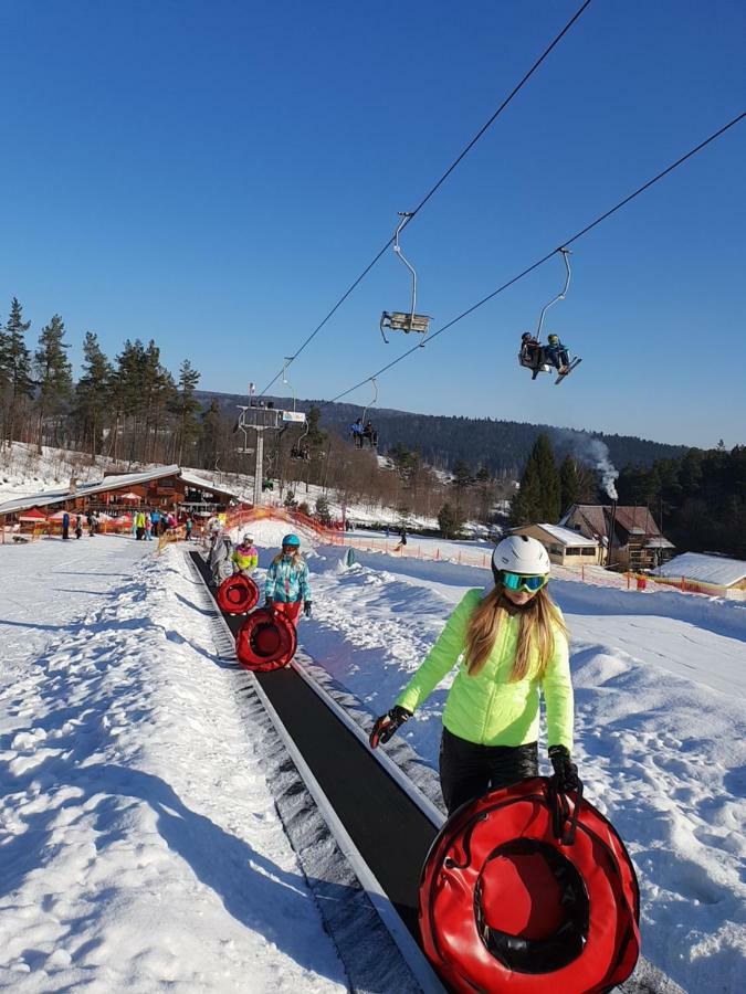 Pensjonat Laworta Ski Ustrzyki Dolne Kültér fotó
