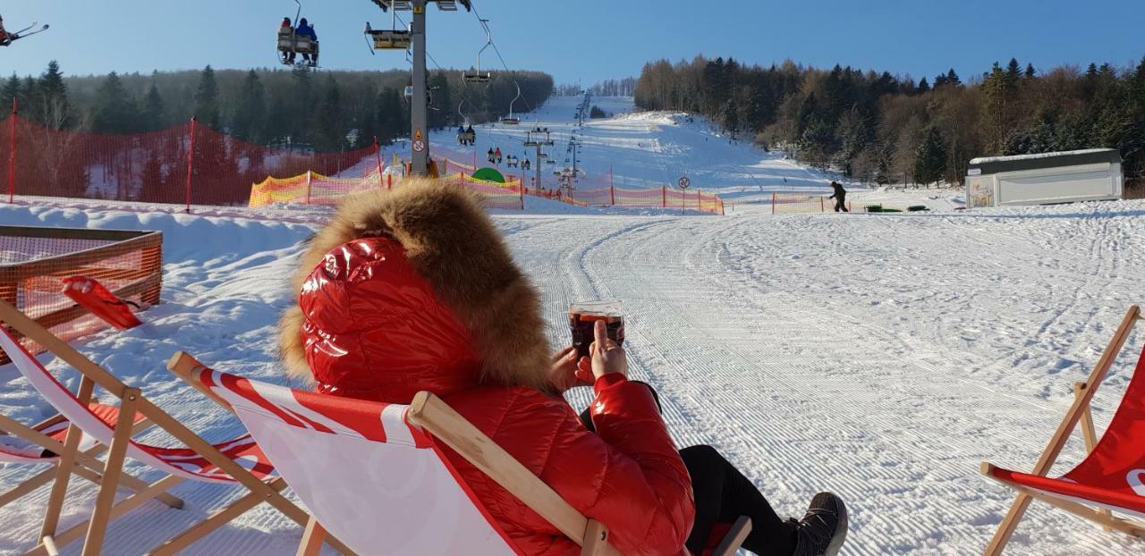Pensjonat Laworta Ski Ustrzyki Dolne Kültér fotó