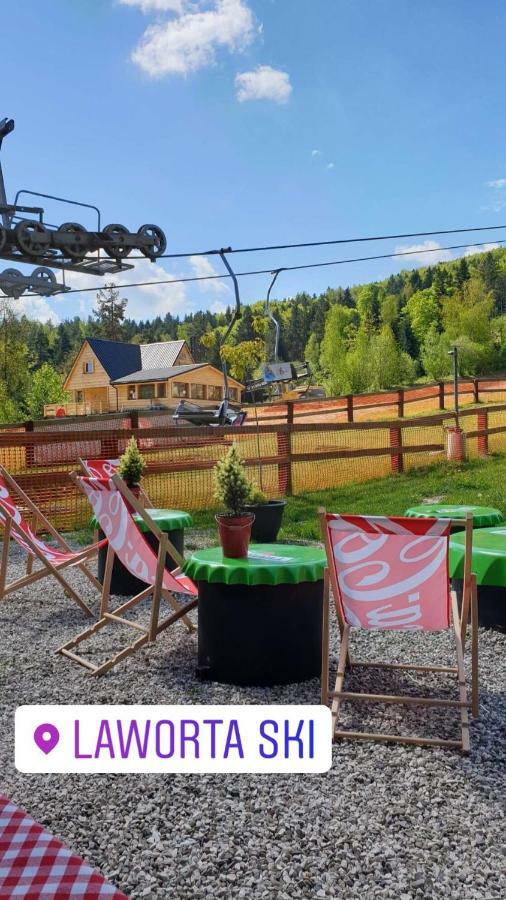 Pensjonat Laworta Ski Ustrzyki Dolne Kültér fotó